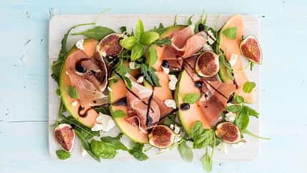 So lecker, so schnell gemacht: Melonen-Antipasti So lecker, so schnell gemacht: Melonen-Antipasti