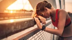 Nach einer Grippeimpfung können beim Sport Schwindel oder Kopfschmerzen auftreten