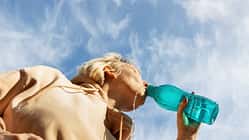 Genug Trinken an heißen Sommertagen