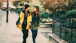 Women taking a walk