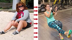 Nina hat 40 Kilo abgenommen