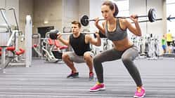 Knackpo-Training mit Langhantel