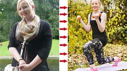 vorher nachher: Jennifer hat 20 Kilo abgenommen