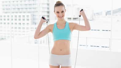 Seilspringen ist ein effektives Ausdauertraining 