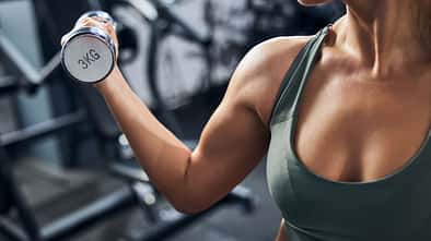 Armtraining Frau