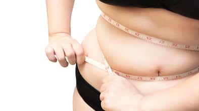 Bei einer Insulinresistenz fällt es besonders schwer, am  Bauch abzunehmen