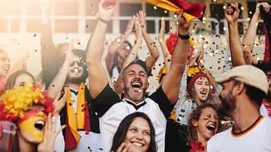 So lässt sich die Fußball-EM richtig gut feiern.