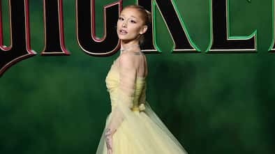 Ariana Grande auf europäischen Prämiere von "Wicked"