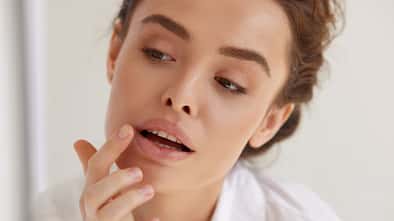 Trockene Lippen