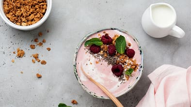 Frühstück mit Kefir 