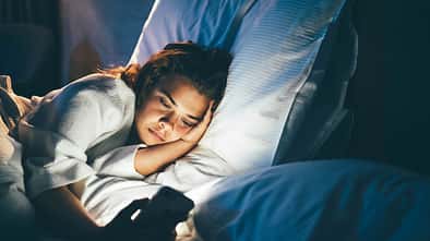 Weniger Screen-Time für besseren Schlaf