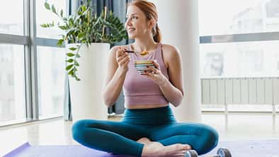 Snacks für Frauen nach nem Training
