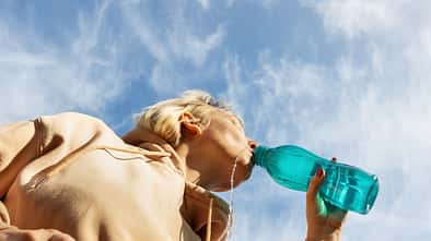 Genug Trinken an heißen Sommertagen