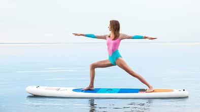 Stand up Paddle Yoga