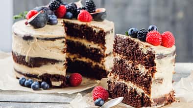 So schön und so einfach: Der  Naked Cake