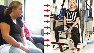 Katharina hat 30 Kilo abgenommen