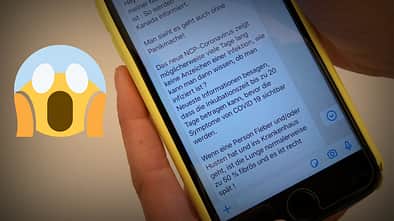 Kettenbriefe mit Fake News zum Corona-Virus 