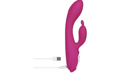Rabbit-Vibrator mit Wärmefunktion Rabbit-Vibrator mit Wärmefunktion
