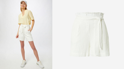 Weiße Shorts von Ichi