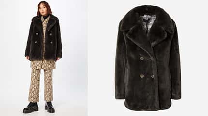 Jacke aus Fellimitat von Oakwood Jacke aus Fellimitat von Oakwood