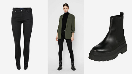 Boots und Skinny Jeans Boots und Skinny Jeans