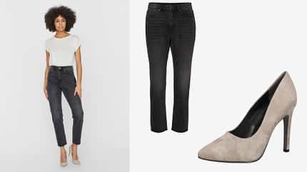 High Heels und Mom Jeans High Heels und Mom Jeans