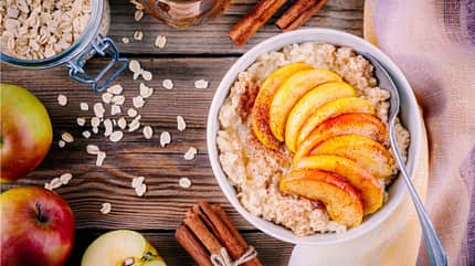 Winter Porridge Apfel Zimt