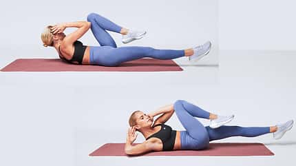 Bicycle Crunches
Bicycle Crunches