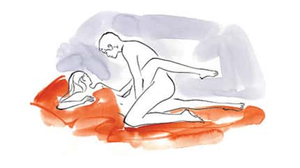Sexstellungen aus dem Kamasutra: Die Schenkelklammer Sexstellungen aus dem Kamasutra: Die Schenkelklammer