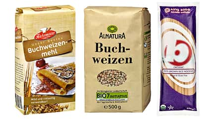 Buchweizen-Produkte aus dem Supermarkt