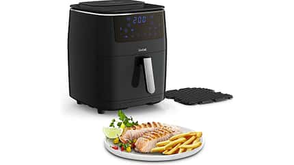 Der Easy Fry Grill & Steam Airfryer von Tefal kann Frittieren, Grillen und Dampfgaren PR / Hersteller