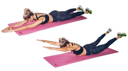 Influencer-Workout Mary Braun macht Super (wo)man