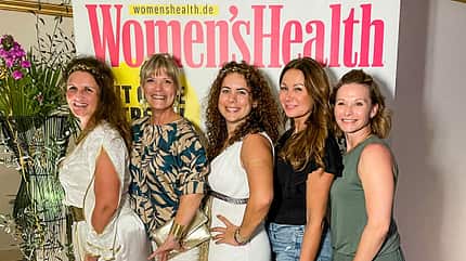 5 Frauen vor Women's Health Wand 5 Frauen vor Women's Health Wand