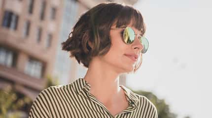 Volumen-Frisuren / Sommer 2023 / Bob-Haarschnitt Volumen-Frisuren / Sommer 2023 / Bob-Haarschnitt