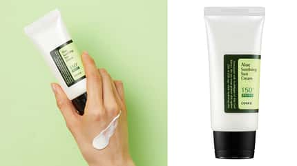 Reibeisenhaut loswerden / COSRX Aloe Vera Sonnencreme