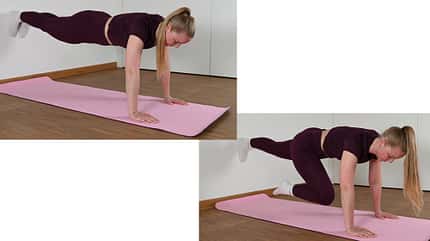 Wand Pilates Mountain Climber