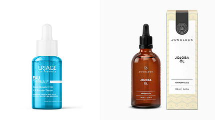 Milien entfernen / Frühjahr 2024 / Uriage H.A Booster Serum / Junglück Jojoba-Öl