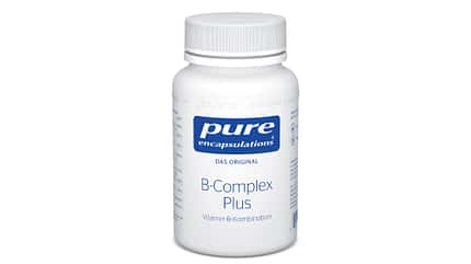 Nahrungsergänzungsmittel mit hoher Bioverfügbarkeit: Vitamin B-Komplex von Pure