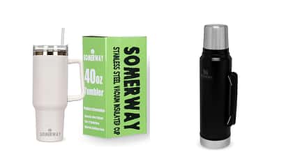 Somerway, für 16,79 Euro oder Stanley Classic, für 37,39 Euro Somerway, für 16,79 Euro oder Stanley Classic, für 37,39 Euro