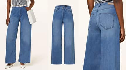 Flared Jeans von AG Jeans, um 320 € Flared Jeans von AG Jeans, um 320 €