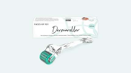 Microneedling Roller von Faces Of Fey: Dermaroller für das Gesicht.