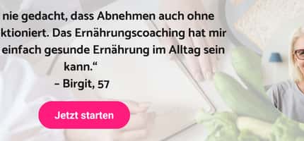 Birgit, 57, erzählt, wie sie mit dem Ernährungscoaching ohne Verzicht abnehmen konnte.