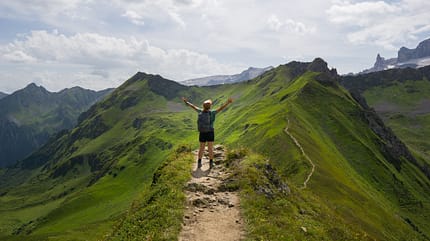 Golmer Höhenweg hiking austria