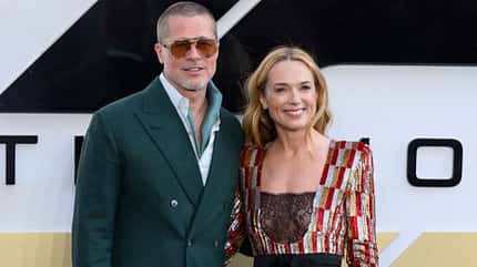 Kerry Condon und Brad Pitt auf der "F1: The Movie"-Premiere Kerry Condon und Brad Pitt auf der "F1: The Movie"-Premiere
