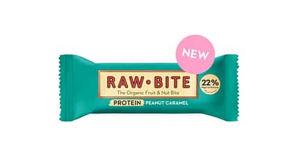 Neuer Raw Bite in der Sorte Karamell Neuer Raw Bite in der Sorte Karamell