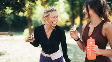 After-Work-Workout mit Pre-Snack