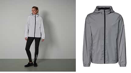 Die reflektierende Kleidung von Tchibo sorgt für mehr Sicherheit Draußen.

