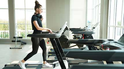 Women healthy lifestyle doing self-care exercise