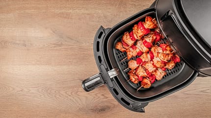 Hähnchenspieße im Airfryer