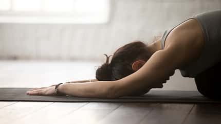 Stress abbauen mit Yoga